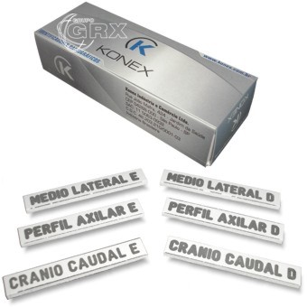 Equipamentos Radiologia - Dsticos para Mamografia - Dsticos Mamografia - Tipo I (06 Peas)
